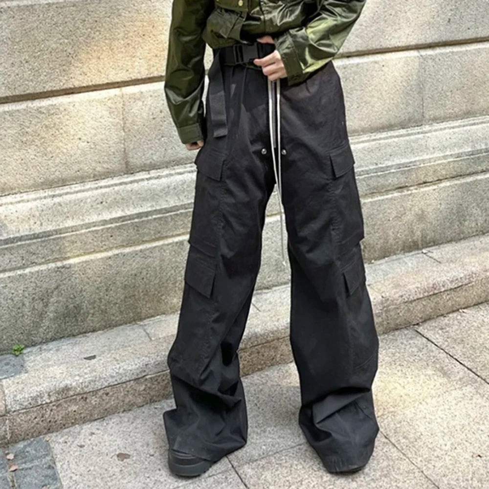 Wide Leg Cargo Pants